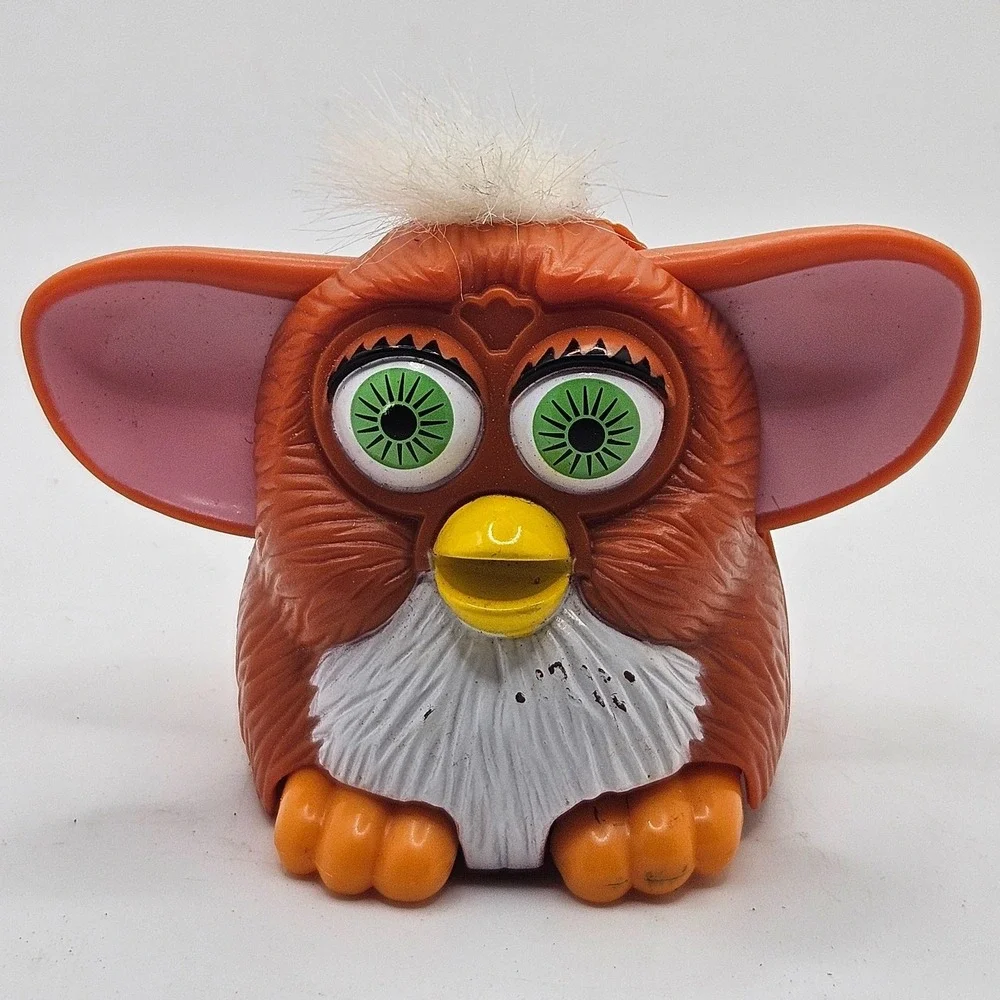 Vintage‎ 1998 Furby McDonald's Happy Meal Toy Rolling Moving Ears